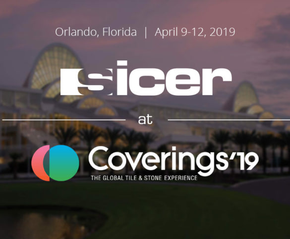 Sicer participa en Coverings 2019.
